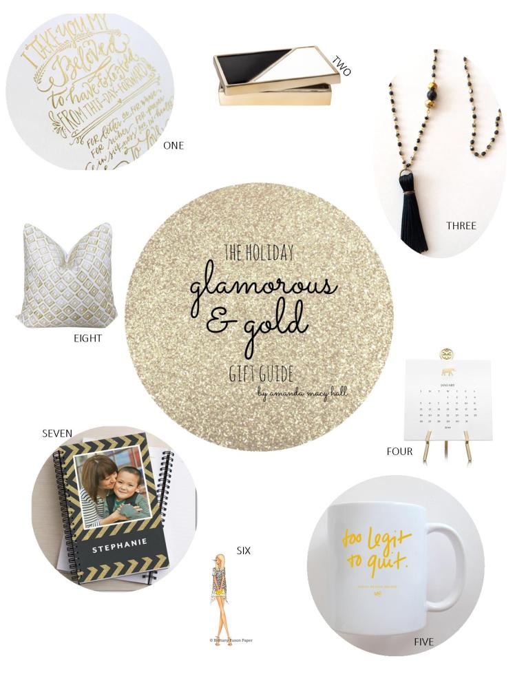Amanda Macy Hall Gold and Glamorous Holiday Gift Guide