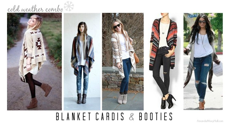 Amanda Macy Hall blanket cardis and booties