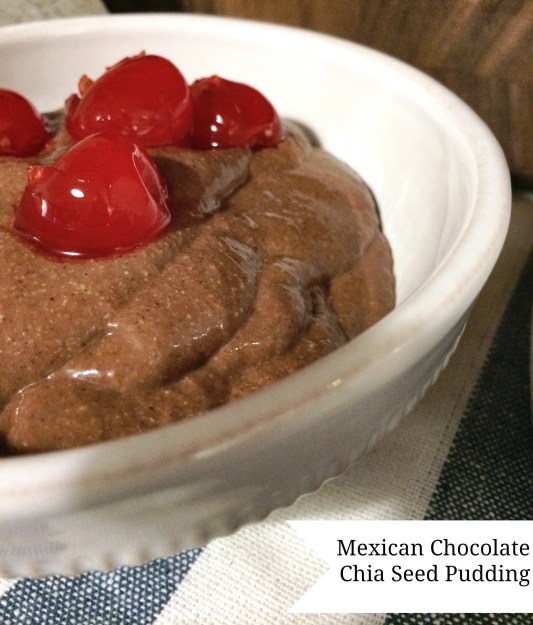 mexican chocolate chia seed pudding