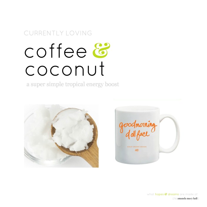 coffee and coconut amanda macy hall