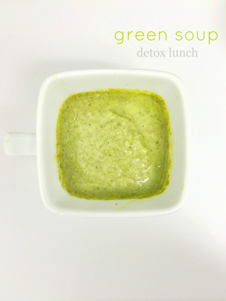 green soup detox lunch recipe amanda macy hall