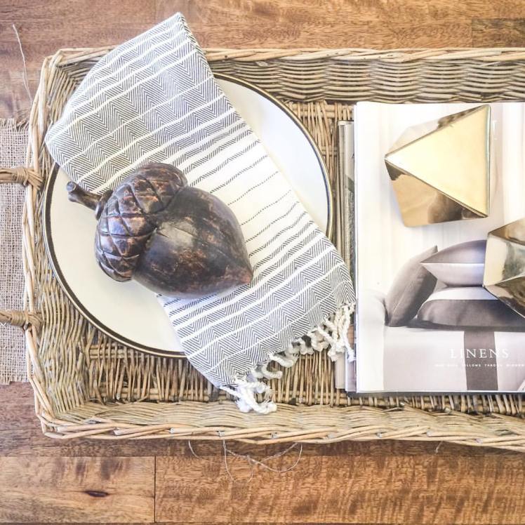 fall tablesetting basket amanda macy hall