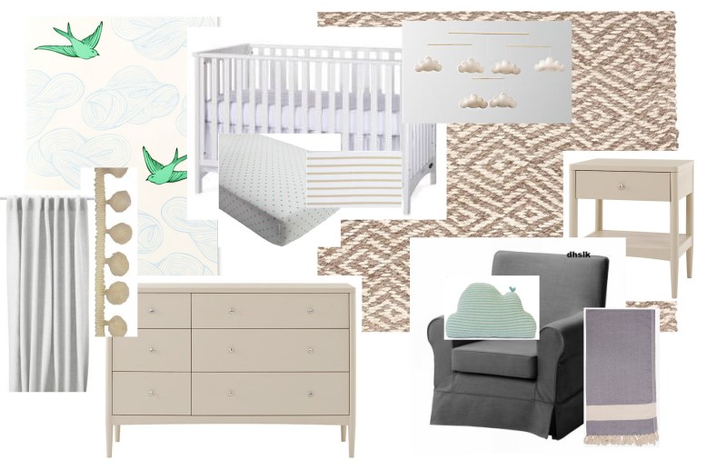 Nursery Inspiration LIght & Bright Amanda Macy Hall