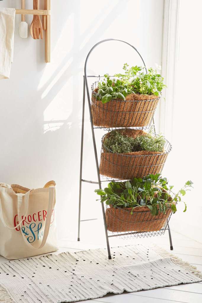 urban outiffters ladder storage amanda macy hall