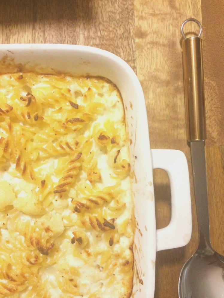 cauliflower mac and cheese john besh amanda macy hall