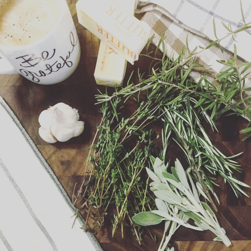 Quick-Cooking Roasted Turkey Recipe with Easy Herb Butter on Amanda Macy Hall