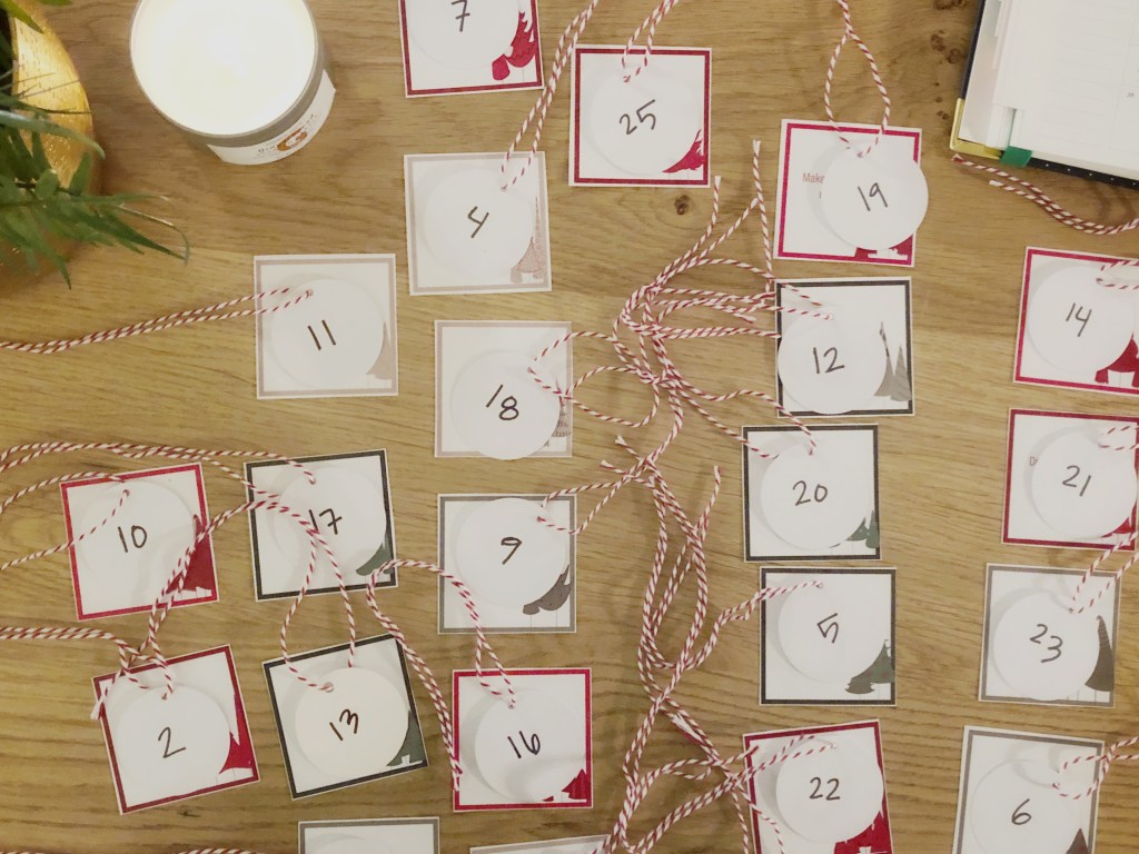 Amanda Macy Hall Advent Calendar Christmas Cards DIY How To 6