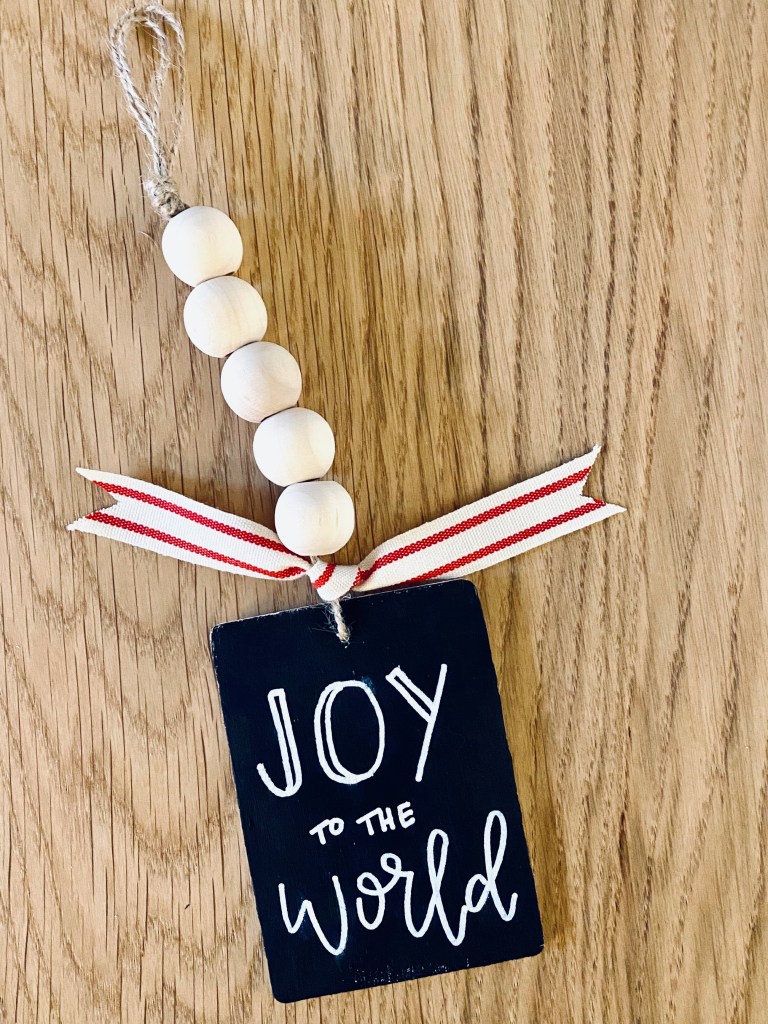 amanda macy hall DIY Christmas Holiday Ornament for Wreath, Stocking, Gifts, and Trees