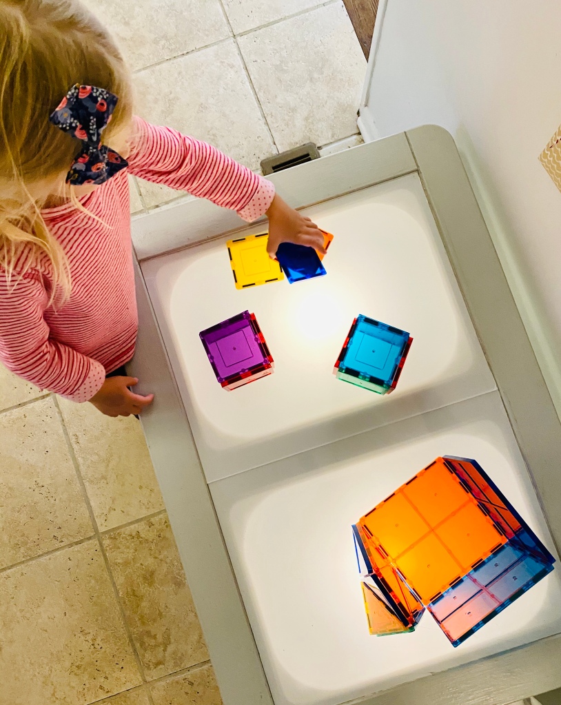 DIY IKEA Light Table for Toddlers and Kids Amanda Macy Hall How To 